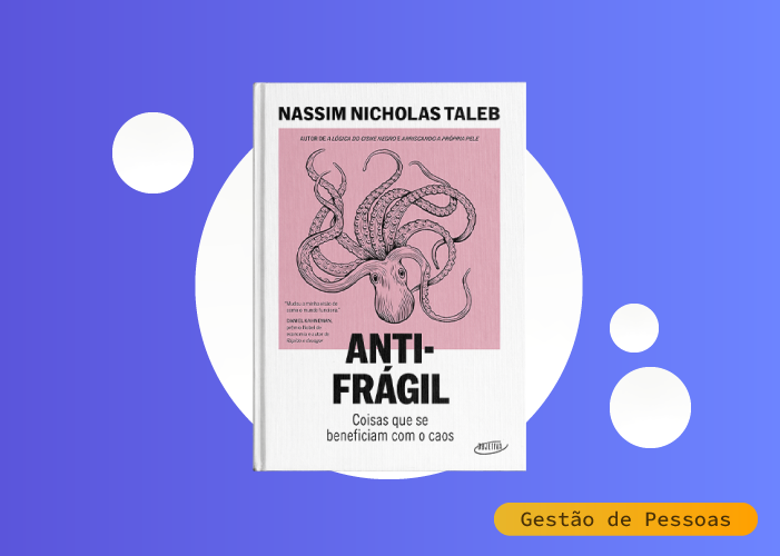 Imagem da Capa do Livro Antifrágil