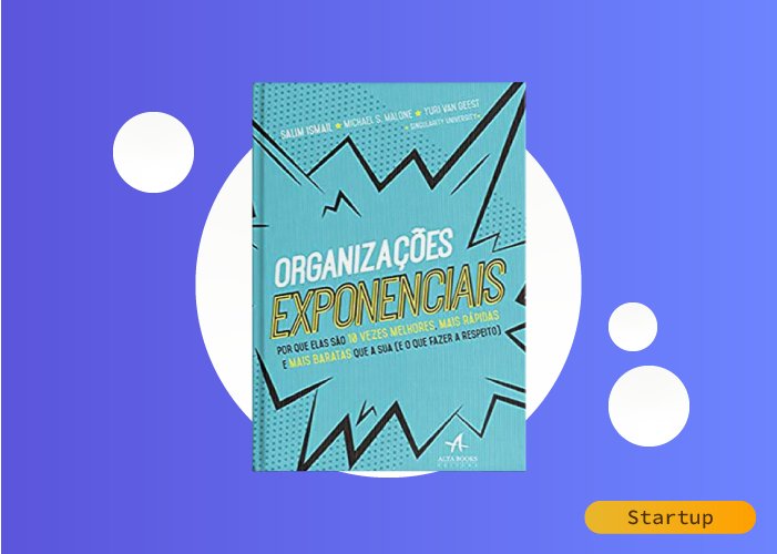 Capa do Livro Organizações Exponenciais